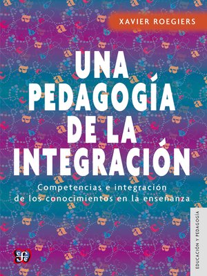 cover image of Una pedagogía de la integración